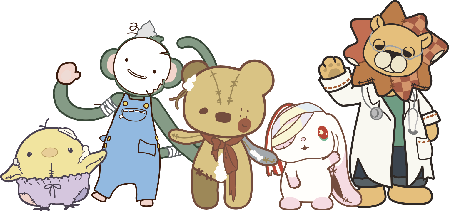 のらぐるみ 5人